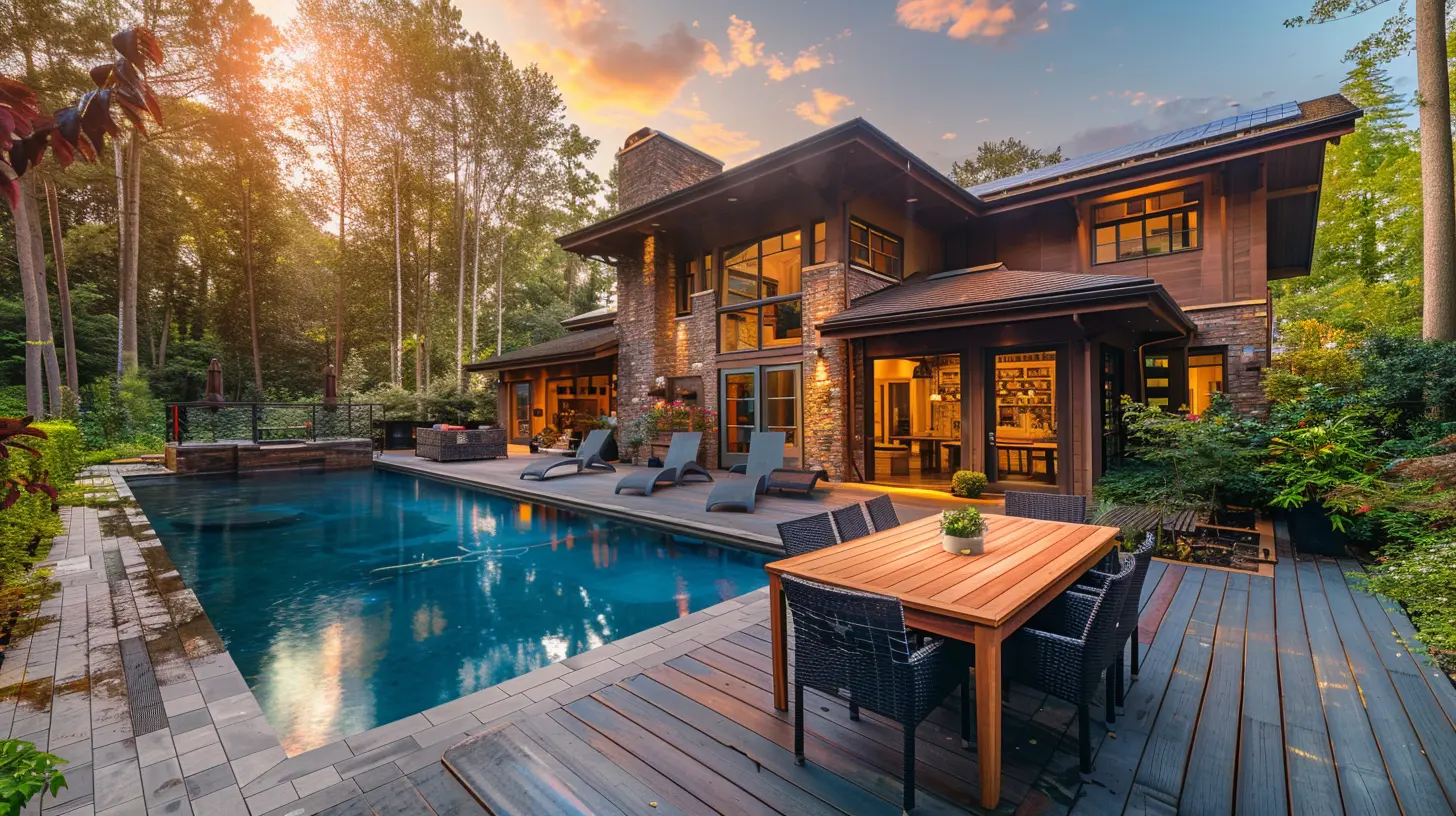 Listings with Space for Outdoor Entertaining