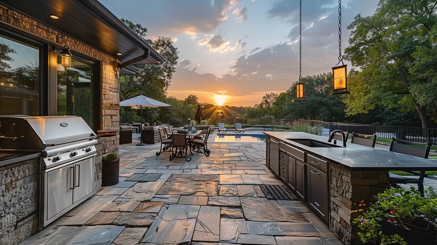 Listings with Space for Outdoor Entertaining