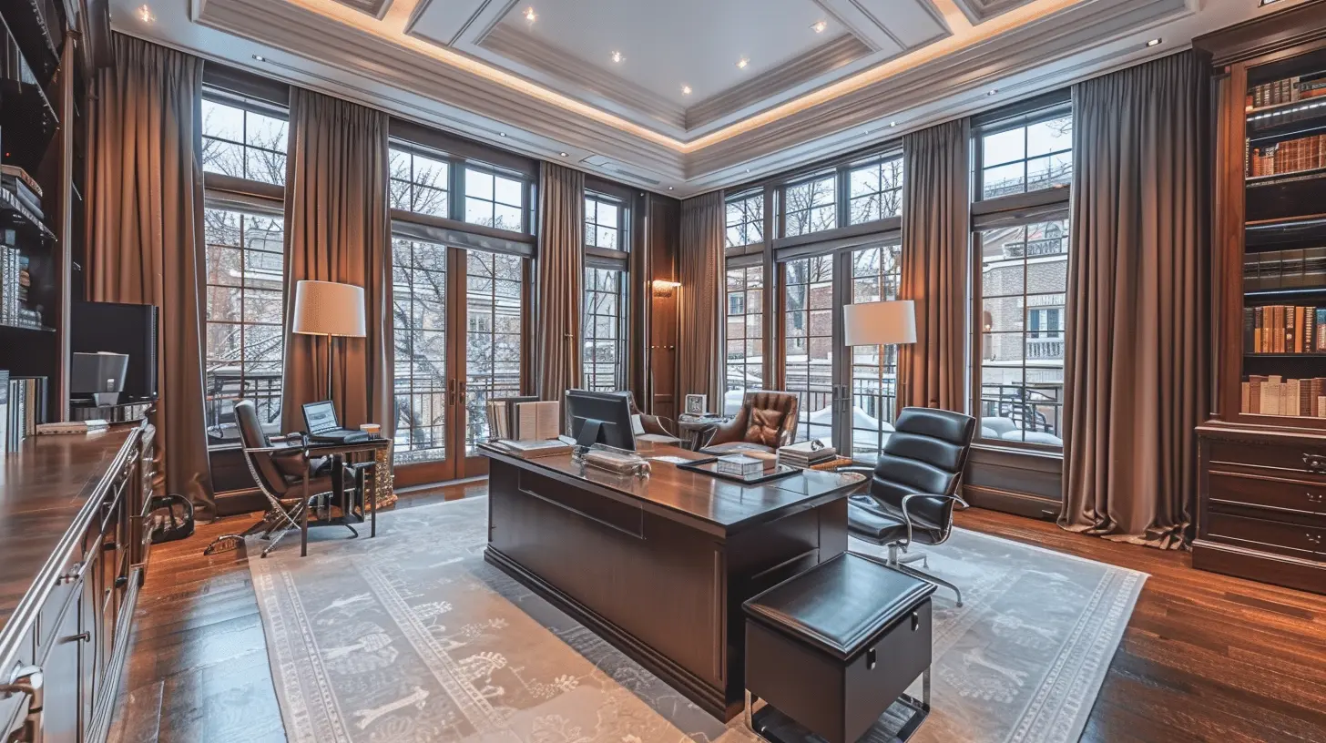 Luxurious Home Offices: Where Productivity Meets Comfort