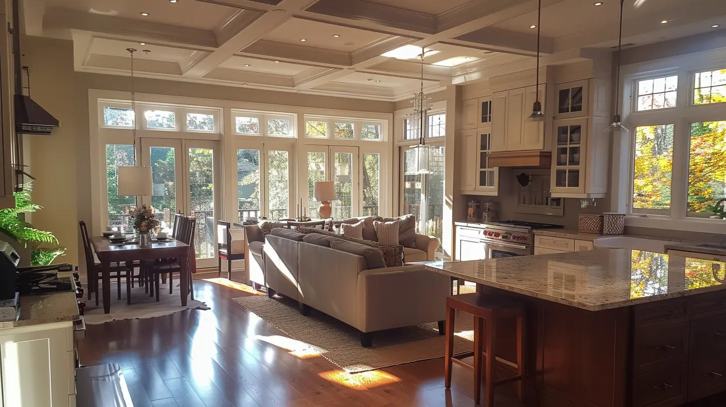 Maximizing Light: Open Concept Layouts on the Rise