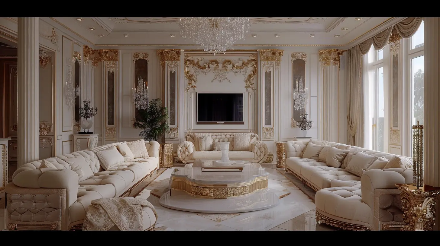 The Perfect Balance of Comfort and Luxury in Living Rooms