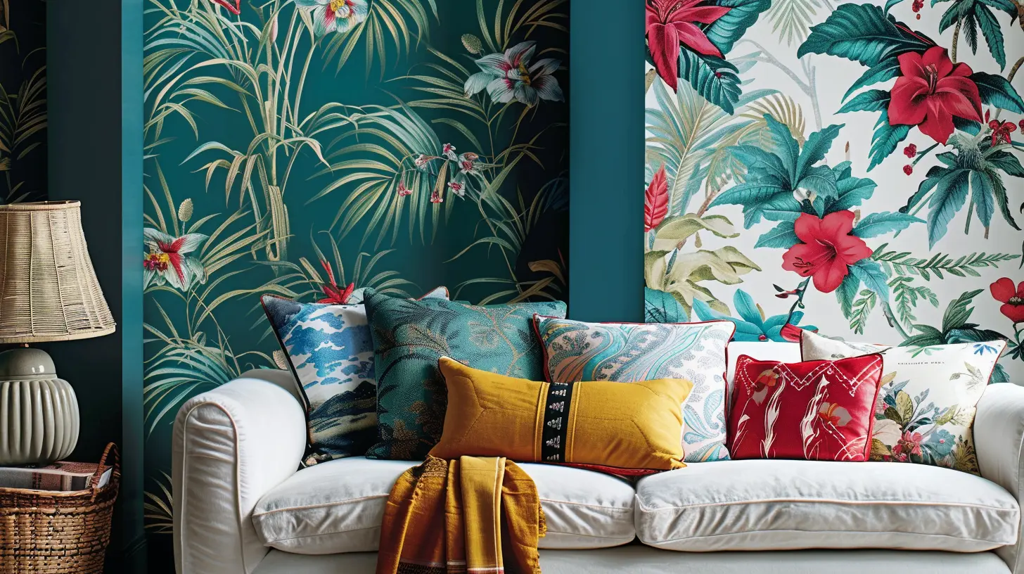 The Return of Bold Patterns in Wallpaper and Fabrics