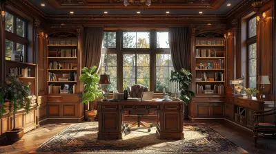 Luxurious Home Offices: Where Productivity Meets Comfort