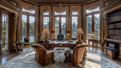 Luxurious Home Offices: Where Productivity Meets Comfort