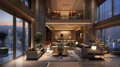 The Perfect Balance of Comfort and Luxury in Living Rooms