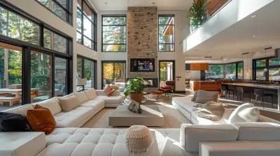 The Perfect Balance of Comfort and Luxury in Living Rooms