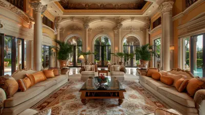 The Perfect Balance of Comfort and Luxury in Living Rooms