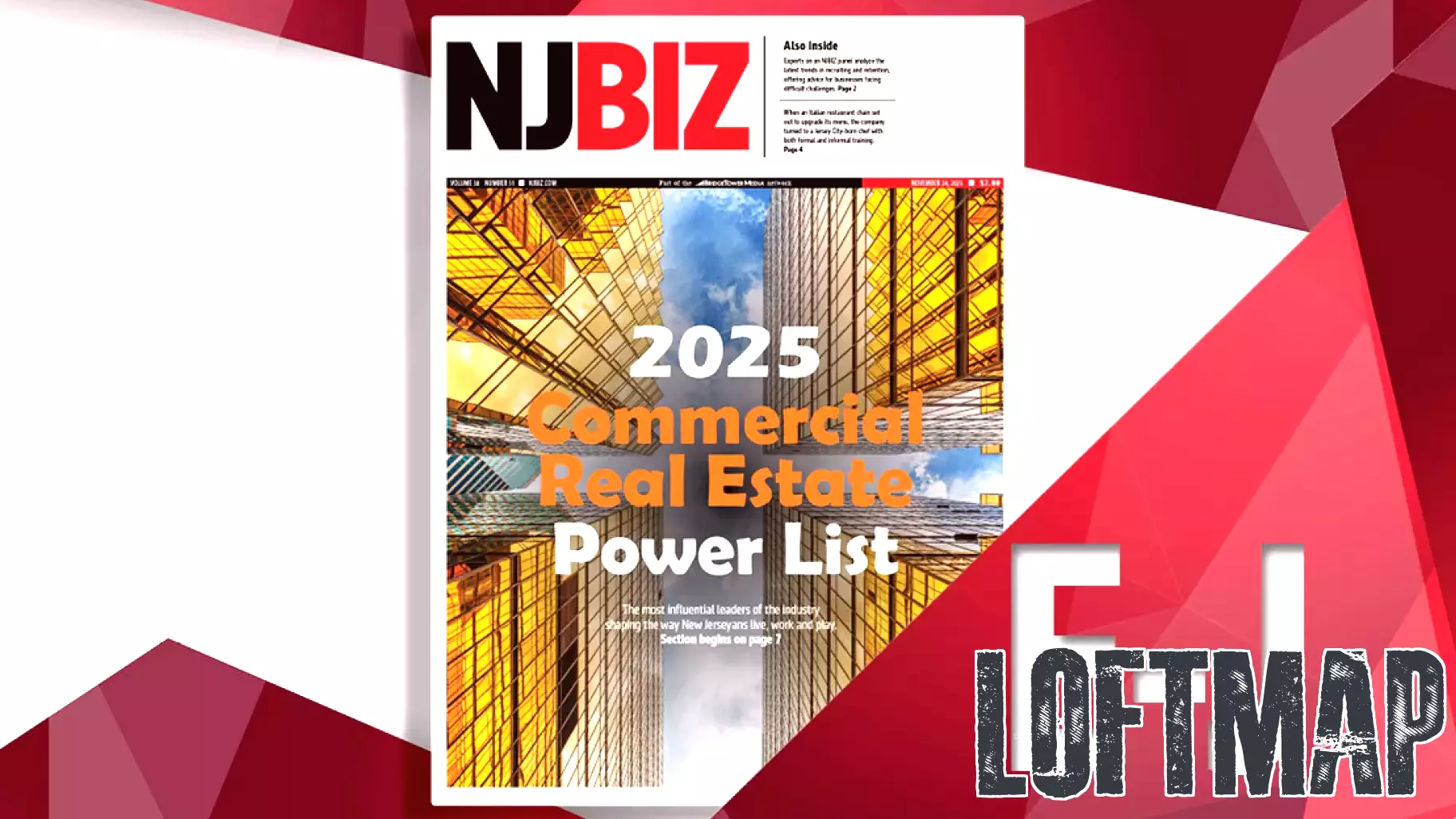 2025 NJBIZ Commercial Real Estate Power List: Influential Leaders Shaping New Jersey's Future