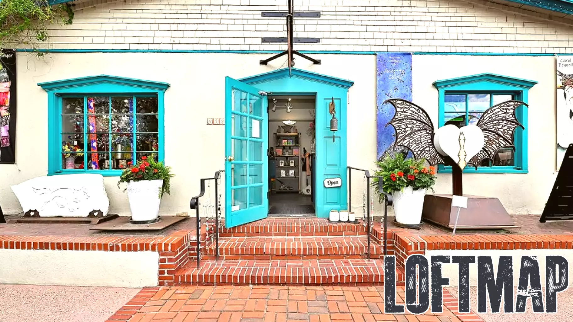Iconic Art Gallery and Wine Garden Hits the Market in Santa Fe