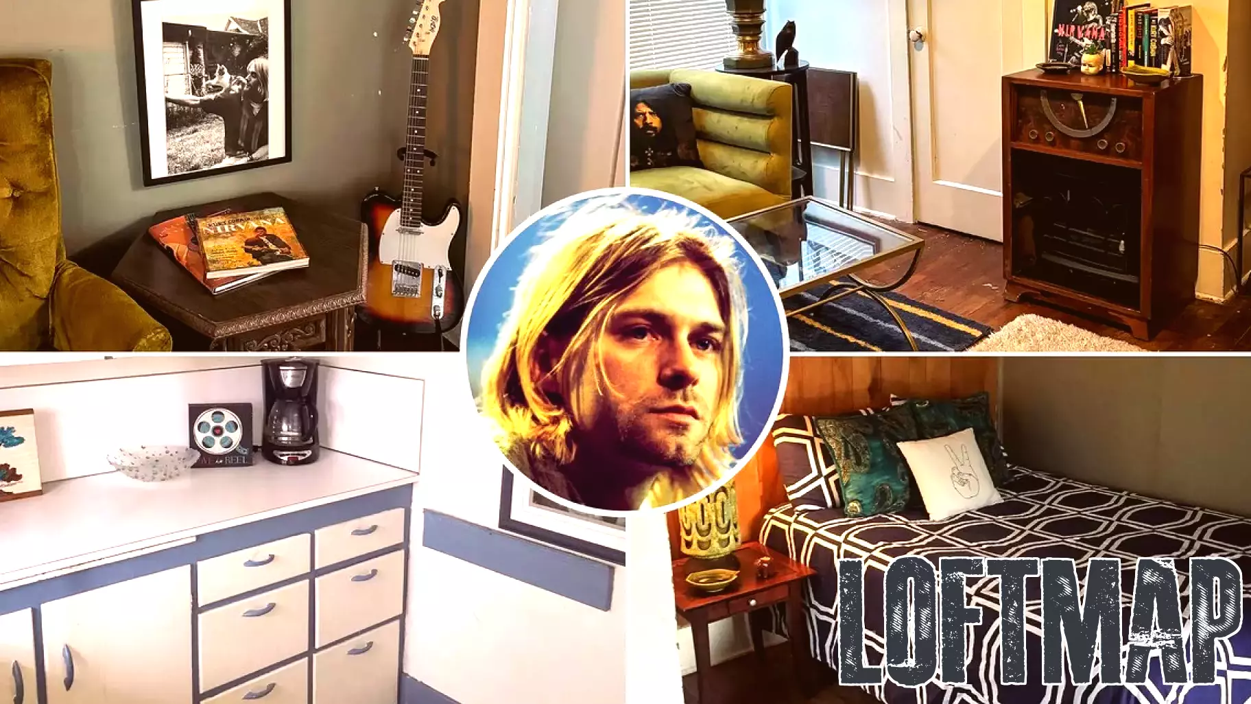 Kurt Cobain's Former Olympia Apartment Now Available on Airbnb