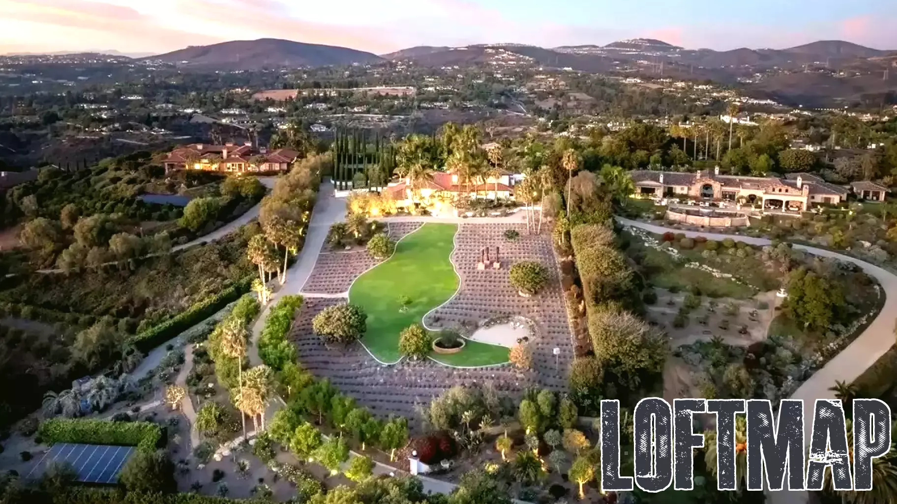 Private Rancho Santa Fe Estate with Botanical Gardens Lists for $8 Million