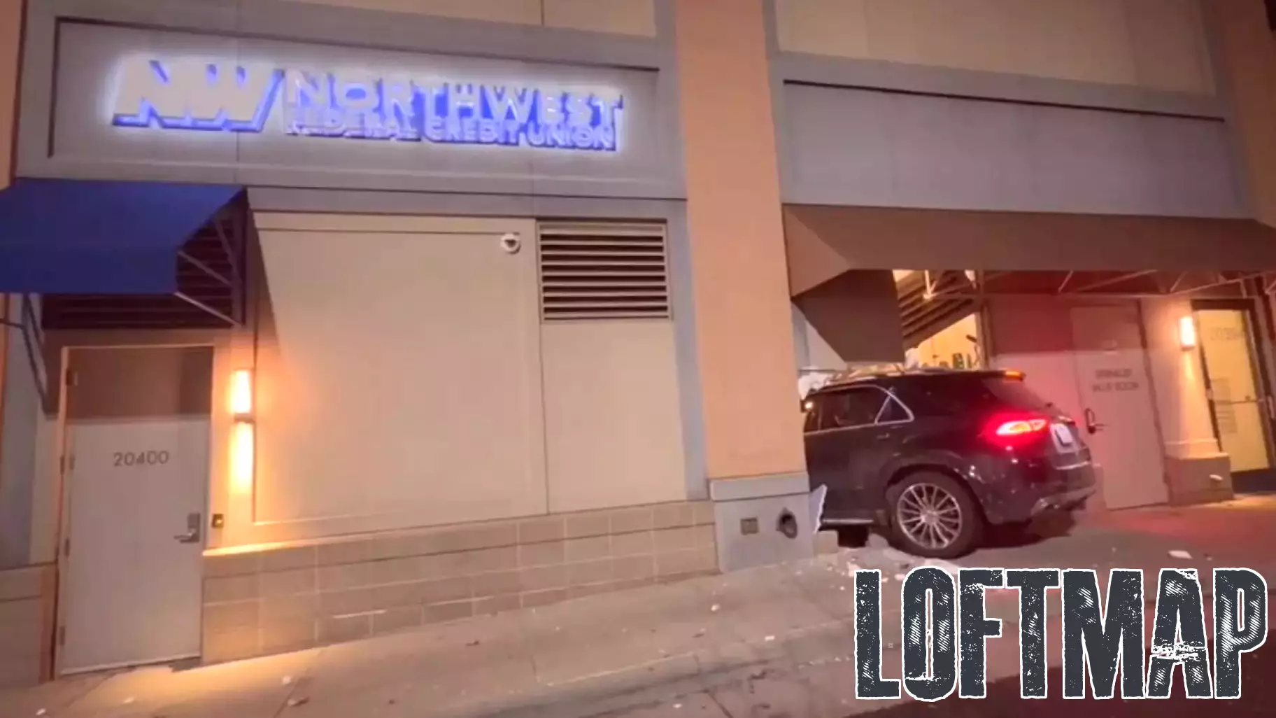 SUV Collides with Real Estate Office in Ashburn