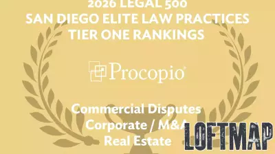 Procopio Commercial Litigation, Corporate/M&A and Real Estate Practices Recognized by Legal 500 Along with Eight Attorneys