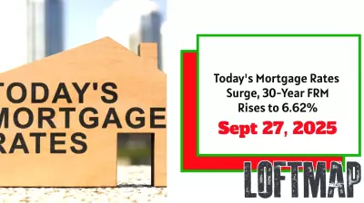 Surge in Mortgage Rates Noted on September 26, 2025